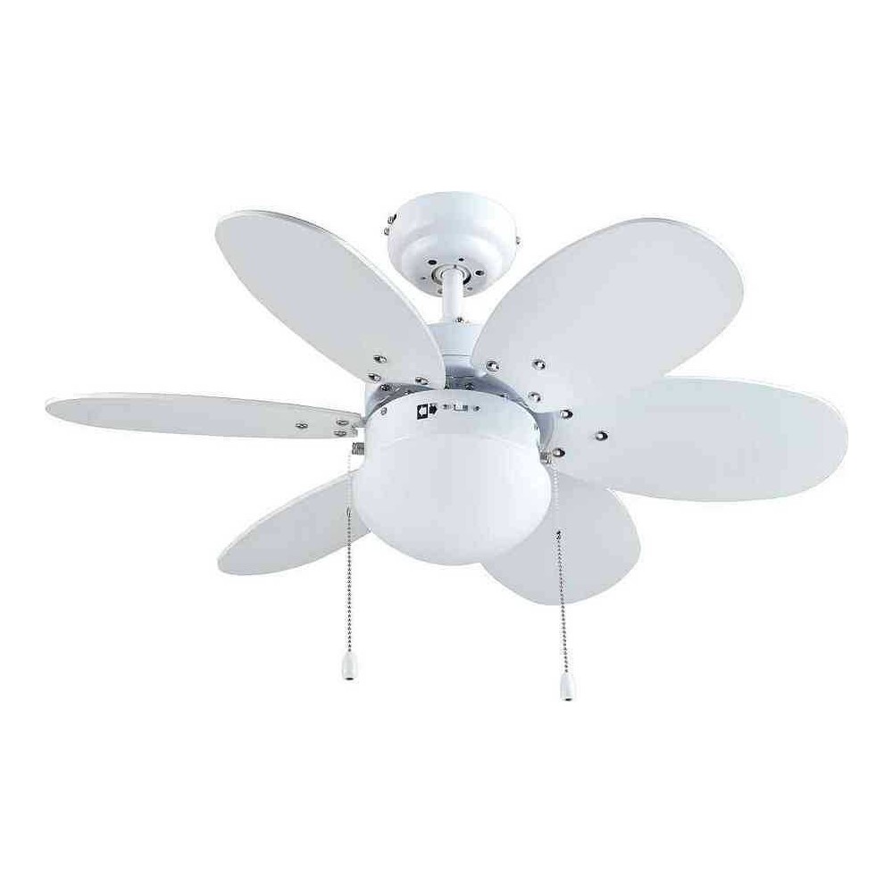 Ventilador Ac Caleta Blanco Colores Aspas Reversibles Funcion Inverter