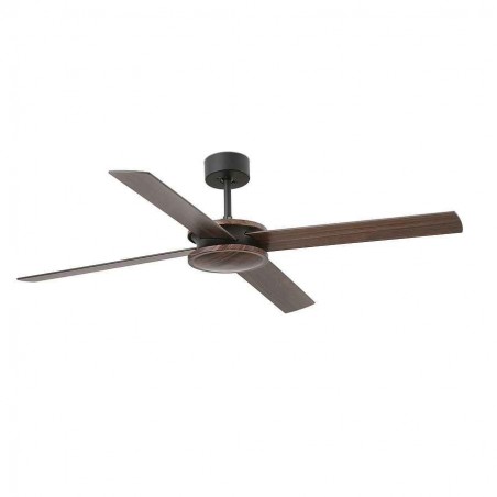 Ventilatore DC POLEA nero timer 6 velocità telecomando Faro