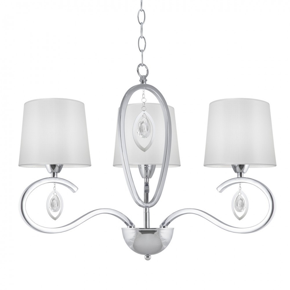 LAMPADA 3L MARIA CROMO 3 X 40W E-14 - XP021/15