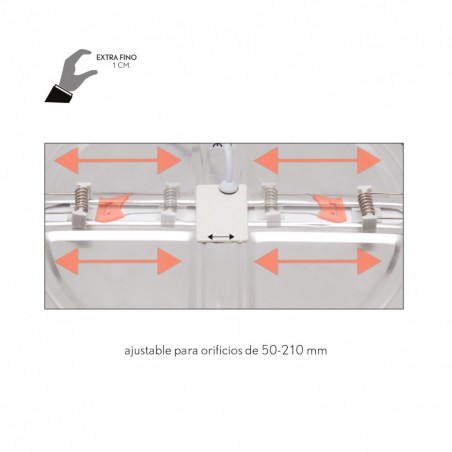 LED Fit Downlight Model Providence Chrome FABRILAMP