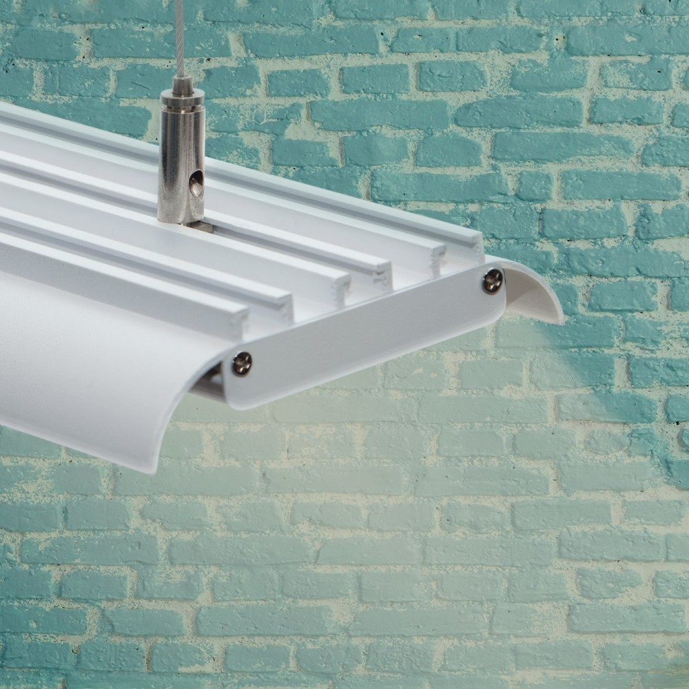 Bell Rect. indust IP65 modello Mendel alluminio FABRILAMP