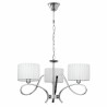 Lampara Durango 3xe14 Chrome White Screen