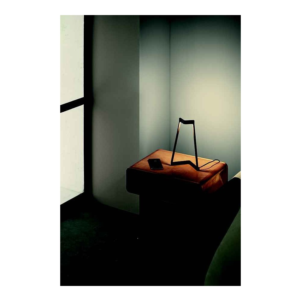 Enveloppe LED MINIMAL en noir, MANTRA