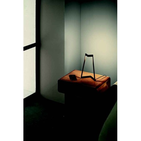 Enveloppe LED MINIMAL en noir, MANTRA