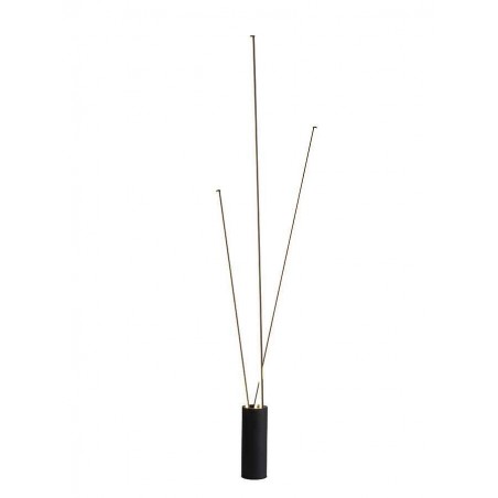 Lampara Pie De Salón LED Dimable VERTICAL negro, MANTRA