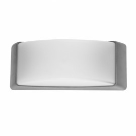 Aplique Extérieur Azuki 1xe27 Gris Ip65policarbonate 12,9x32x13