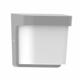 Agar 1xe27 Gris Ip65policarbonate 17x17x14