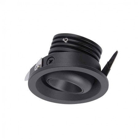 Incasso TILTING LED modello NEPTUNE Nero MANTRA