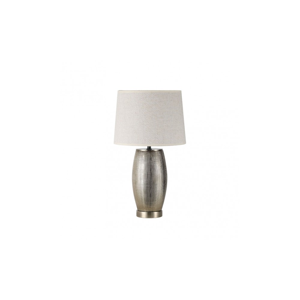 Supermesa Ceramic Sabina 1xe27 Bronze Golden C/pant Beis 53x30x30 Cm