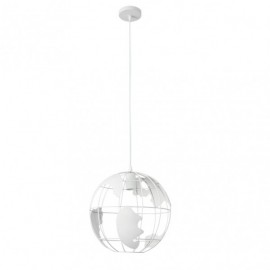 Orbe 1xe27 White Regx30x30 Cm