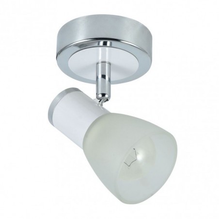 Foco Cholo 1xe14 White/chrome 14x8,5x11,5 Cm