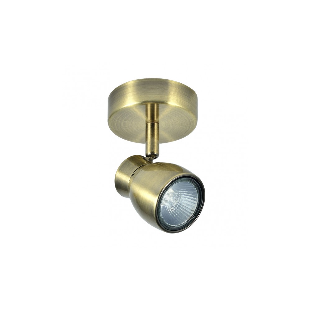 Foco Chacho 1xgu10 Leather 14x12x8,5 Cm