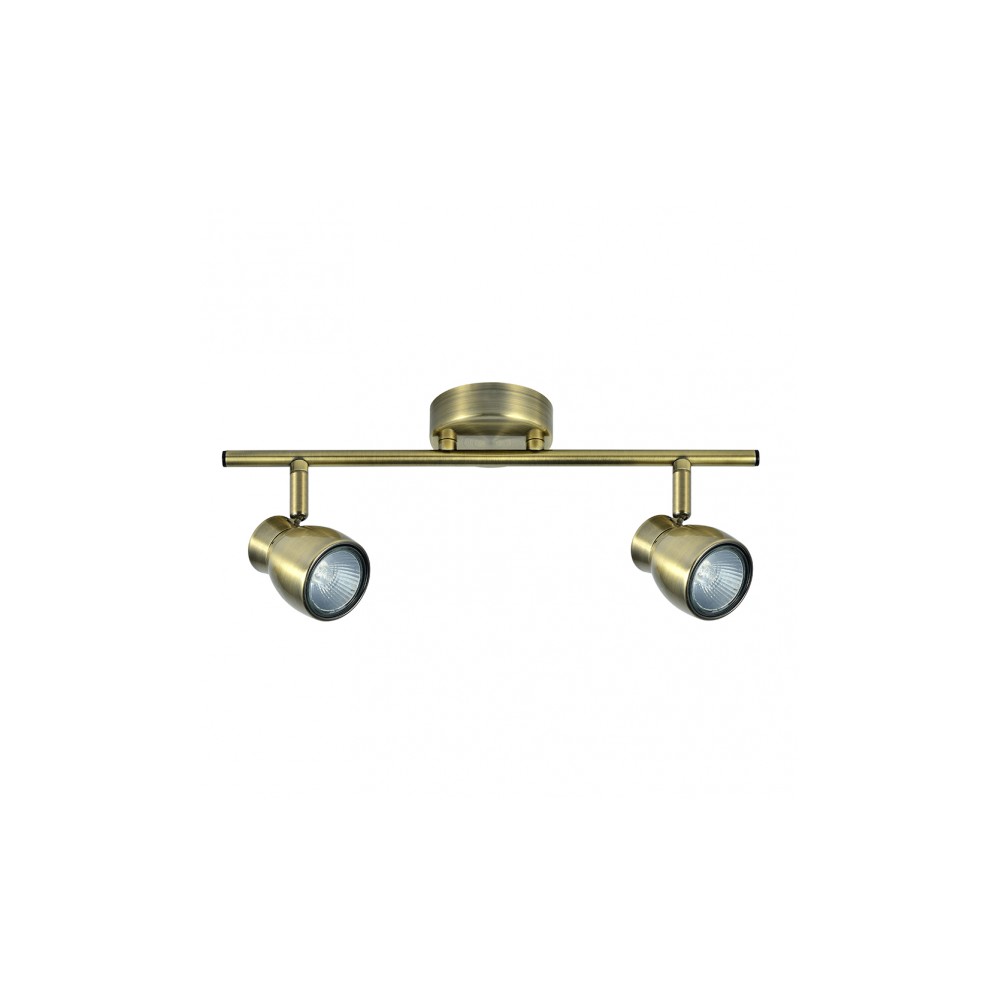 Chacho 2xgu10 Cuir 14x36,5x8,5 Cm