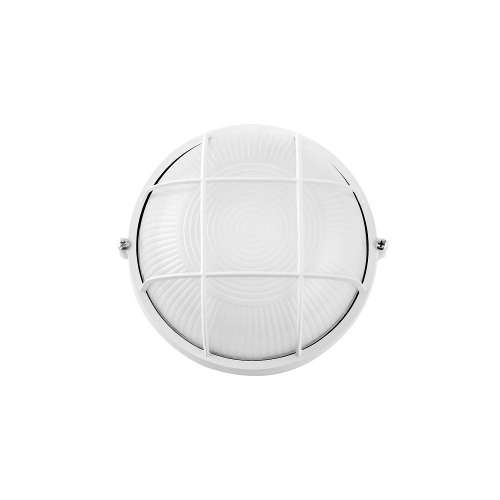 Appliquer Ext. Aluminium Apus Grand.1xe27 White Ip44 11x25x25 Cm