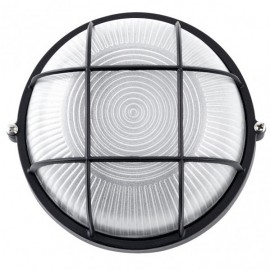 Appliquer Ext. Aluminium Apus Grand. 1xe27 Noir Ip44 11x25x25 Cm