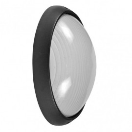 Appliquer Ext. Aluminium Vega Grande 1xe27 Noir 11x32x20.5 Cm Ip44