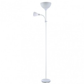 Salon Rigel 1xe27+1xe14 C/lector Blanc 180x25,5x25,5 Cm