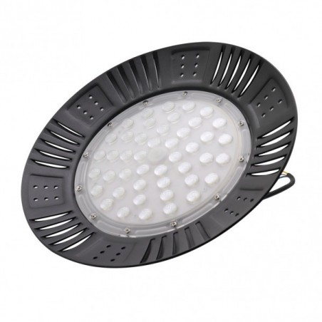 Campana Industrial Granito 150w 6500k Black Ip65 16500lm 11x35x35 Cm