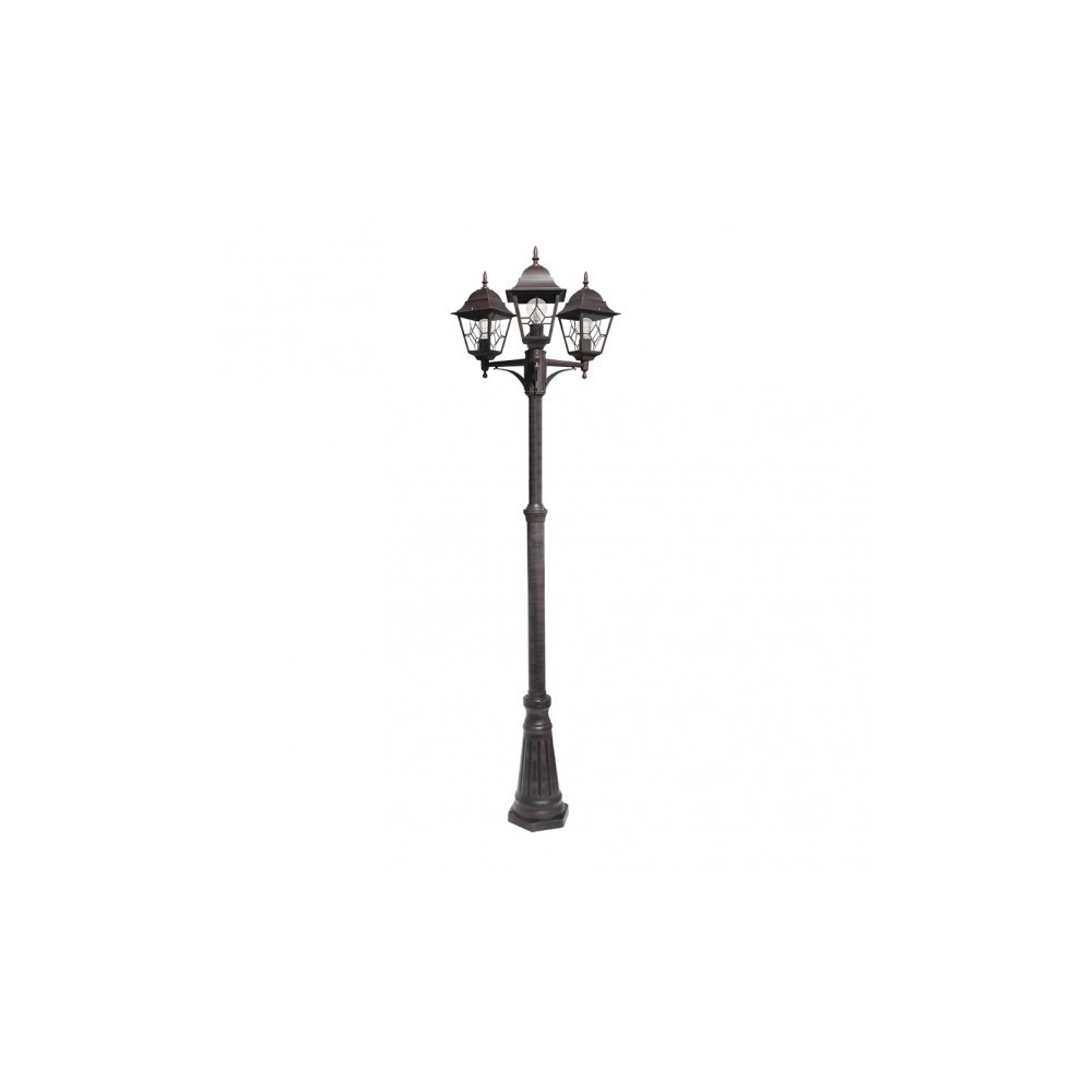 Exterior lamp Aluminium Bootes 3xe27 Marron Ip44 228x62x62
