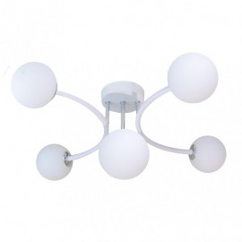 Lampe Havana 5xg9 Blanc/chrome 48x46x22 Cm