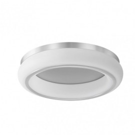 Plafon Paris 1l 48w 3000-4000-6500k Blanc/argent 4080 Lm Dimmable Y/memoria 12x55d