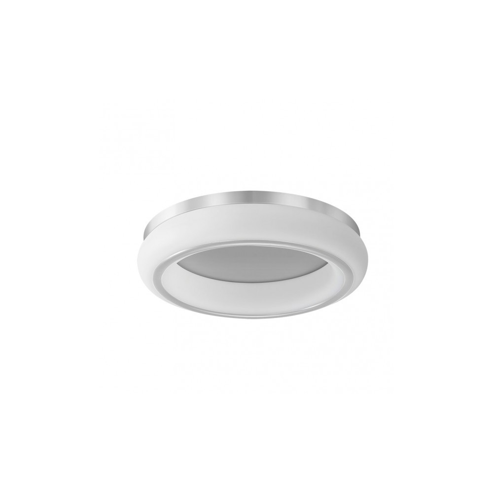 Plafon Paris 1l 48w 3000-4000-6500k Blanc/argent 4080 Lm Dimmable Y/memoria 12x55d