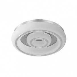 Plafon Paris 2l 66w 3000-4000-6500k Blanc/argent 5610 Lm Dimmable Y Avec Mémoire 12x55d