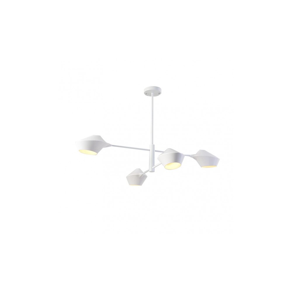 Lamp Beijing 4xe27 White 76x103x103 Cm