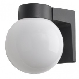 Extérieur Aluminium Procyon 1xe27 Noir 18x18x15 Cm Ip4