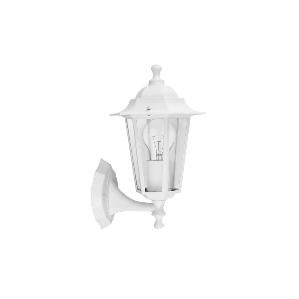 Extérieur Aluminium Auriga 1xe27 Blanc Ip44 32x22x17 Cm