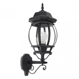 Caelum Aluminium Extérieur 1xe27 Noir Ip44 54x19x28 Cm