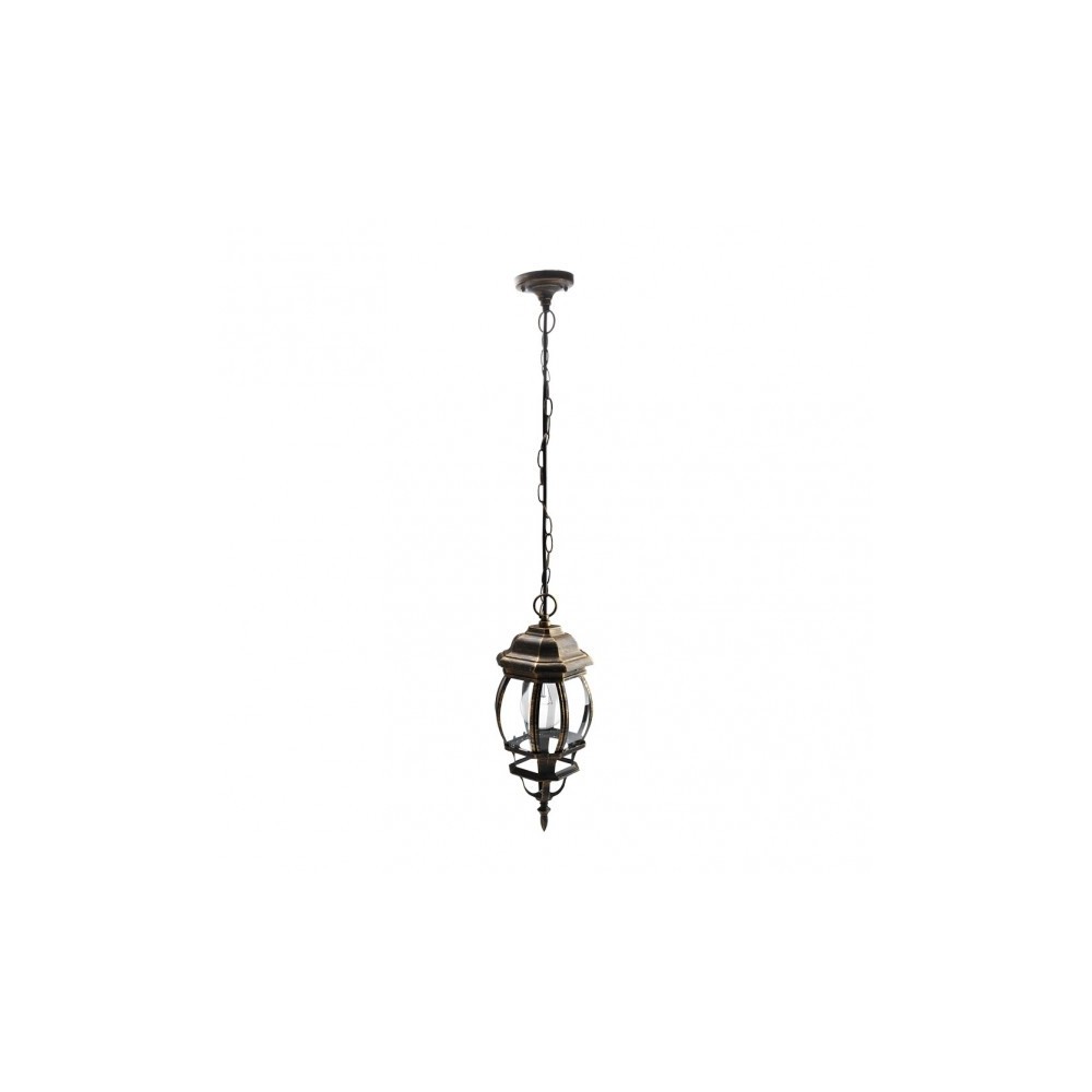 Exterior Pendant Aluminium Caelum 1xe27 Neg/oro Regx16x16 Cm Ip44