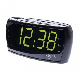 Radio Horloge Am / fm Écran LED 160x52mm Minuterie.chiffrement 4.8cm stations d’alarme à haute mémoire