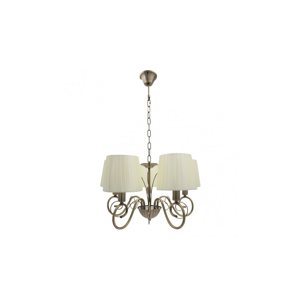 Lampe Amsterdam 5xe14 Leather Regx45x45 Cm