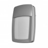 Aplique Exterior Aluminio Altair 1xe27 Gris Ip44 8,5x30,5x18,5 Cm