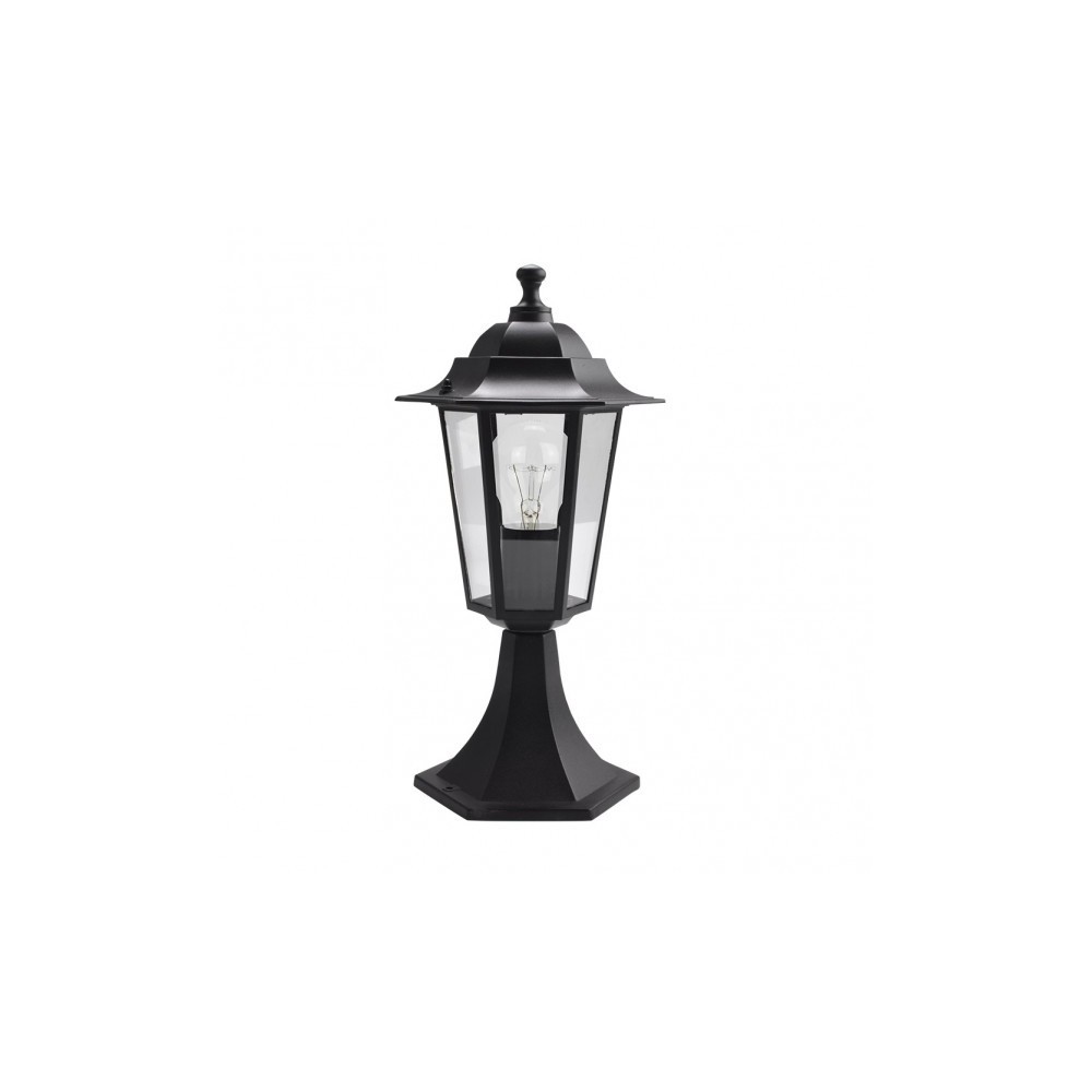 Surface extérieure Aluminium Auriga 1xe27 Noir 38x19x19 Cm Ip44
