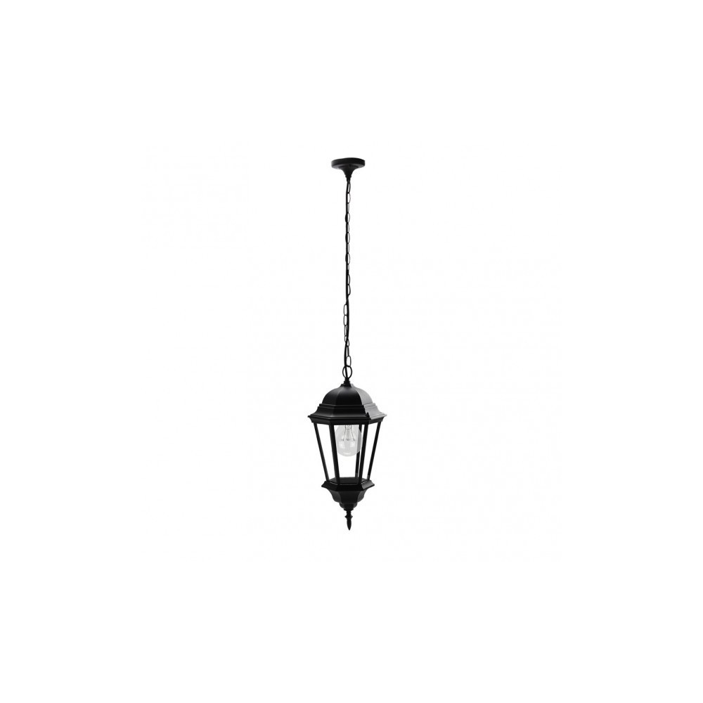 Outer Pendant Aluminium Regulus 1xe27 Black Regx23x23 Cm Ip44