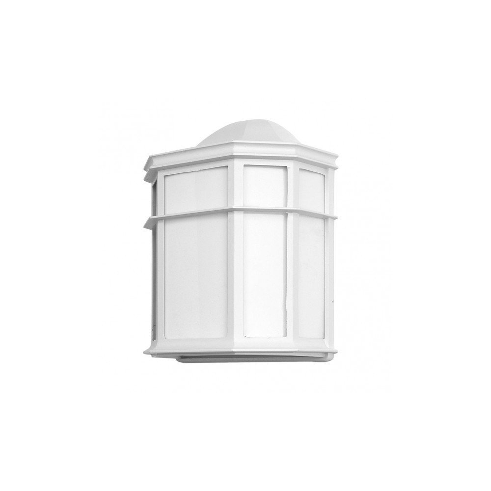 Extérieur Aluminium Bellatrix 1xe27 Blanc 25x11x19,5 Cm Ip44