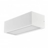 Lampada da Parete da Esterno Conga Bianco 1xe27 Ip54 10,5x26x6,5 Cm