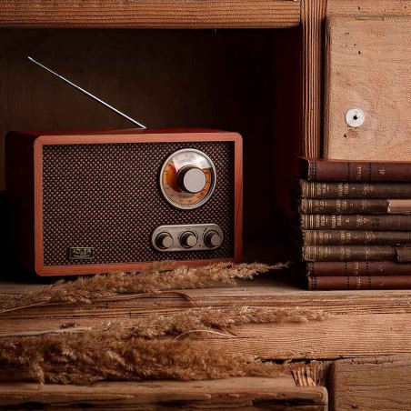 Radio Retro C/bluetooth Am/fm, Fabrilamp