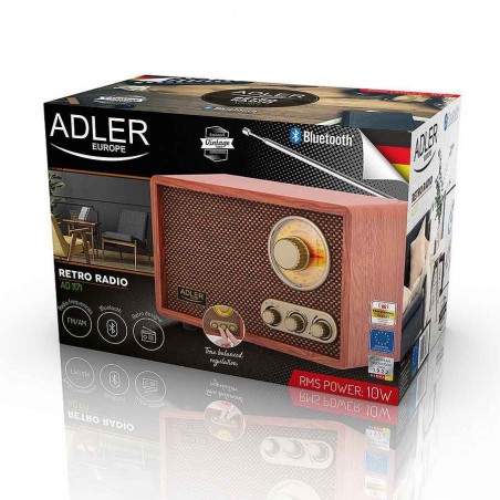 Radio Retro C/bluetooth Am/fm, Fabrilamp