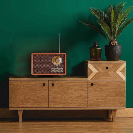 Radio Retro C/bluetooth Am/fm, Fabrilamp