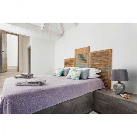 Surface avec velours gris BETTA Gris Brillo 58 cm Fabrilamp