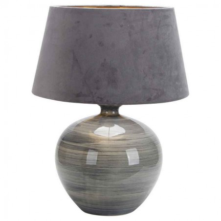 Surface avec velours gris BETTA Gris Brillo 58 cm Fabrilamp