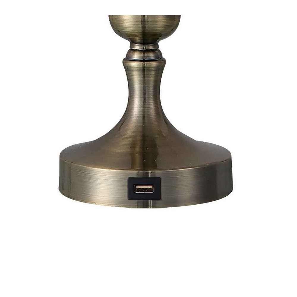 KHALIFA leather USB port with Fabrilamp screen