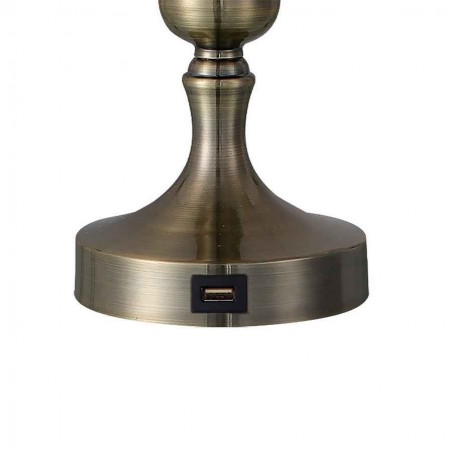 KHALIFA leather USB port with Fabrilamp screen