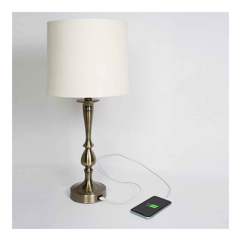 KHALIFA leather USB port with Fabrilamp screen