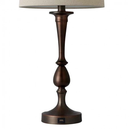 KHALIFA Marron USB port with Fabrilamp screen
