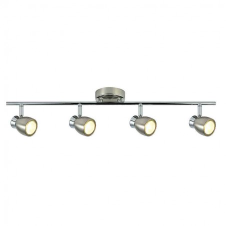 Regleta bathroom model CHACHO 4 nickel-chrome bulbs Fabrilamp
