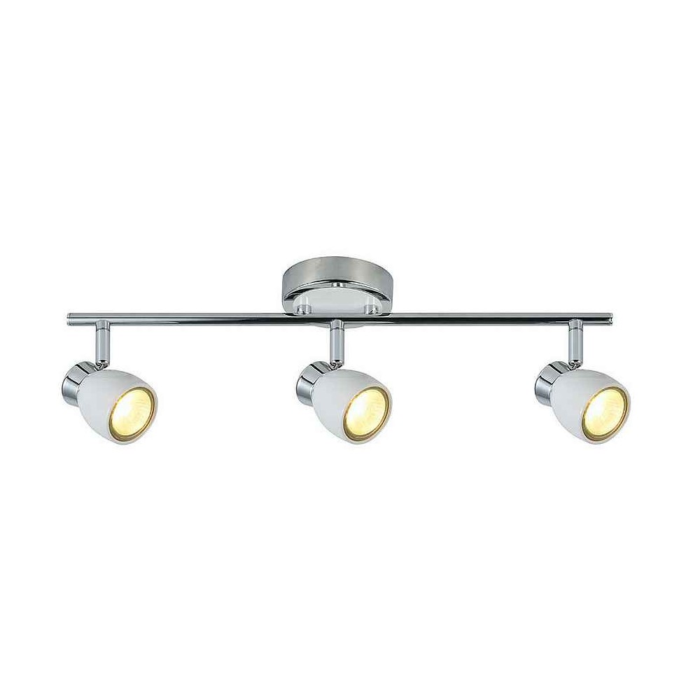 Retail 3 bath lights model CHACHO white-chrome Fabrilamp